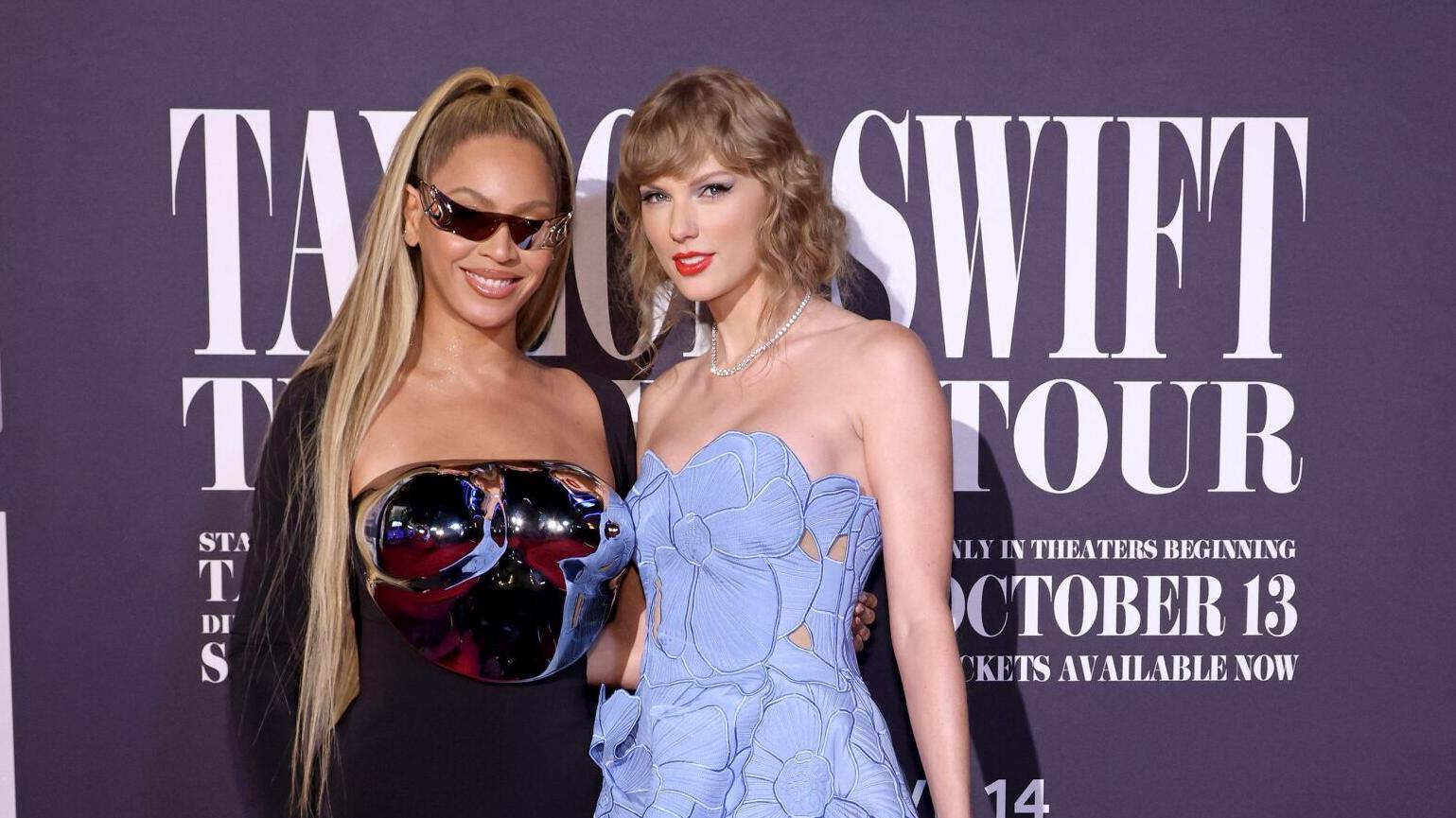 Beyoncé showing up for Taylor Swift’s movie premiere was a ‘fairytale’